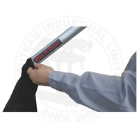 Système de toile de fond autoportant télescopique en alliage d'aluminium Techteam, conception modulaire, installation rapide pour mariages et événements extérieurs