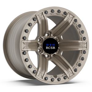 Jantes Tout-Terrain Forgées Concaves RCSR 6x139.7 Beadlock pour <span class=keywords><strong>Ford</strong></span> <span class=keywords><strong>Raptor</strong></span> F150 Toyota Land Cruiser <span class=keywords><strong>500</strong></span> 700 - Product Image 4