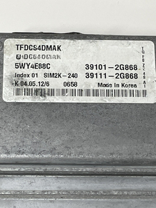适用于2011-2013年款起亚Optima 39101-2G868 39111-2G868 SIM2K-240 发动机控制模块 ECM ECU - Product Image 2