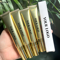 Cosmétique pour les lèvres tendance 2025, tube de 20 ml, volume extrême, or et argent, gloss à lèvres repulpant, marque privée, huile repulpante pour les lèvres
