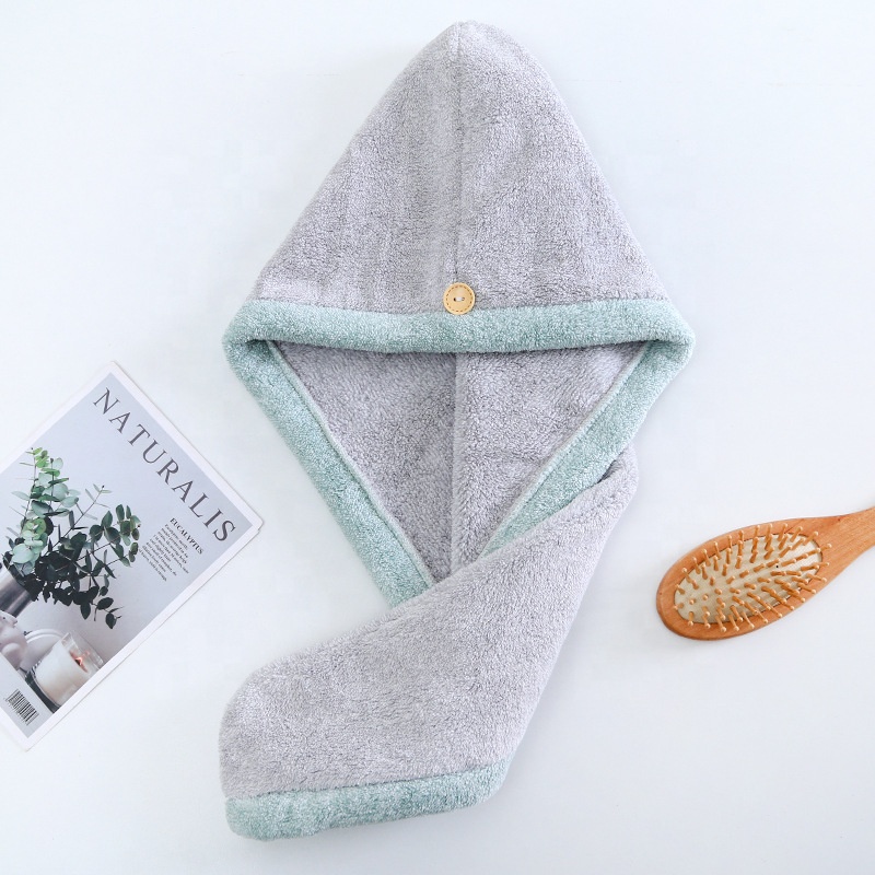 Сетчатая шапочка для сушки волос на заказ, женское флисовое банное полотенце из кораллового флиса для волос для дома, магазин красоты, дамские подарки, полотенце