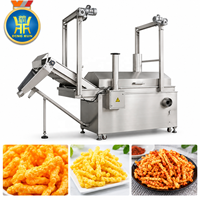 Ligne de production industrielle automatique de Cheetos, Nik Naks, snacks de maïs frit, boucles de maïs, Kurkure, machine extrudeuse