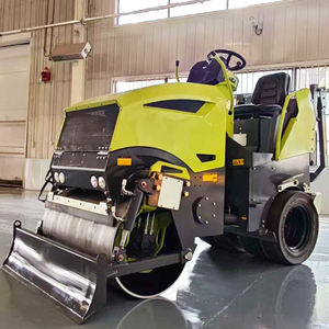 Lame de bulldozer SDBM, roue à pneu en caoutchouc de 2 tonnes, rouleau compresseur à vibration à tambour unique - Product Image 2