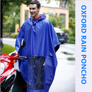 Classico panno Oxford per Poncho per adulti impermeabile e antivento <span class=keywords><strong>copertura</strong></span> <span class=keywords><strong>antipioggia</strong></span> per <span class=keywords><strong>moto</strong></span> per tour attività di campeggio all'aperto - Product Image 5