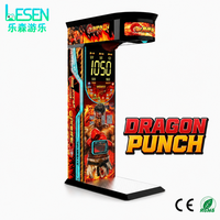 Machine d'arcade Punch Boxing Warrior, machine de test de force de boxe, jeu commercial de test de force, usage intérieur, garantie 1 an