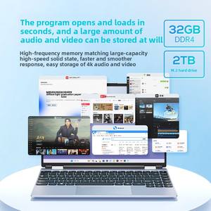 Nouveau prix de gros – Ordinateur <span class=keywords><strong>portable</strong></span> professionnel 14 pouces, 16 Go/32 Go en option, SSD 512 Go, 180 °   Déverrouillage par empreinte digitale pliable - Product Image 4