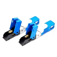 Connecteur rapide à fibre optique SC APC UPC pour câble de branchement FTTH, terminaison sur site