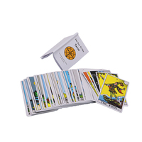 Cartes de tarot personnalisées imprimées en 78 couleurs CMYK, finition brillante, papier 310 g/m², options de logo et de design personnalisés, vente en gros