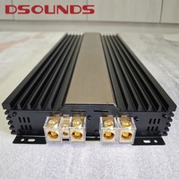 Amplificateur Auto de Basses 6500 W RMS à 0,5 Ohm 4000 W RMS Puissance Stable Sortie Mono Bloc Amplificateur Audio pour Subwoofer de Voiture