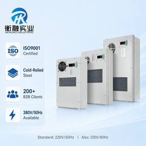 Hengrong WEA-1000W Semi Embedded PLC Control Cabinet Outdoor <b>Cooling</b> <b>System</b> IP54 Air Conditioning Hitachi Compressor Ensures Rel - Product Image 1
