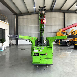 Yitaiwei YTW3.0 <span class=keywords><strong>3</strong></span> <span class=keywords><strong>Ton</strong></span> Small Spider Cranes Portable Mini Lifting Crawler <span class=keywords><strong>Crane</strong></span> dengan CE 9.2m Tinggi Angkat Bertenaga Diesel - Product Image 4