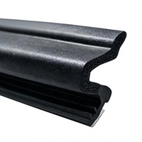 Bande d'étanchéité moderne en mousse EPDM à cellules fermées, durable et insonorisante, pour portes, installation facile