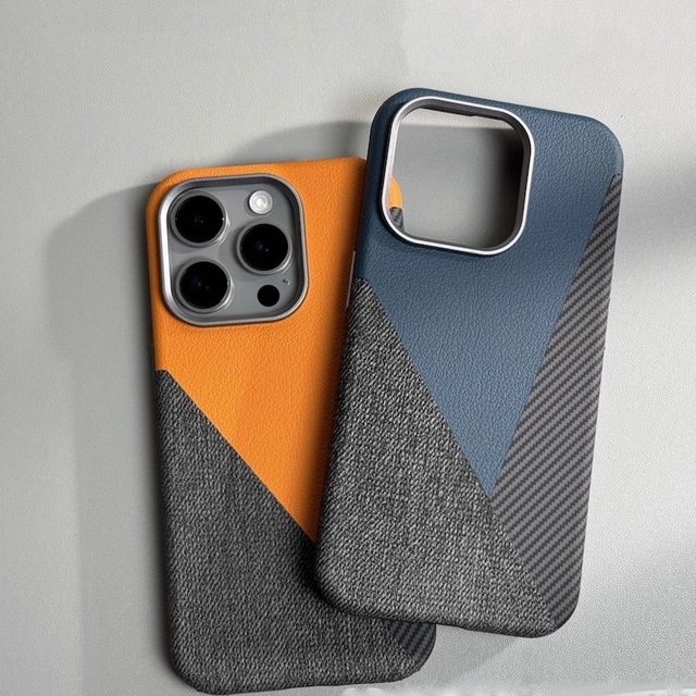 For iphone 13 14 15 16 Pro MAX Leather Magnetic Mobile Phone Case