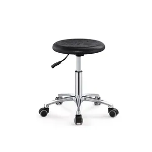 Cleanroom laboratory adjustable industrial chair with wheels/Hot sale high quality Esd chair