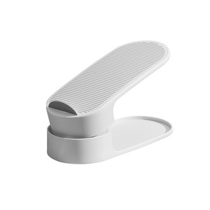 Adjustable Double Layer Shoe Rack Standing Type For Organizing Shoes With Patent Design - Product Image 5
