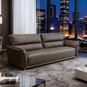 Tối giản hiện đại tiếp nhận kinh doanh <span class=keywords><strong>sofa</strong></span> Ba chỗ ngồi sang trọng hiện đại cho khu vực văn phòng - Product Image 2