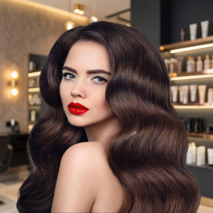 Cabello humano indio de alta calidad Estilo ondulado natural Onda recta sedosa La mejor calidad a precios bajos - Product Image 1
