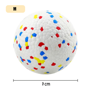 ETPU eco-friendly Silicone cane palla durevole e sostenibile duro masticare dentizione giocattolo per cuccioli indistruttibile palla cane di gomma - Product Image 3