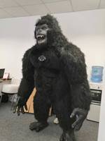 Running Fun Ape gonflable gorille mascotte costume personnage de dessin animé cosplay king kong mascotte costume pour adulte