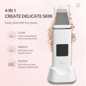 Espátula de Limpieza Facial, Exfoliante Ultrasónico para la Piel, Eliminador de Piel Muerta Facial, Exfoliante Sónico Facial - Product Image 4