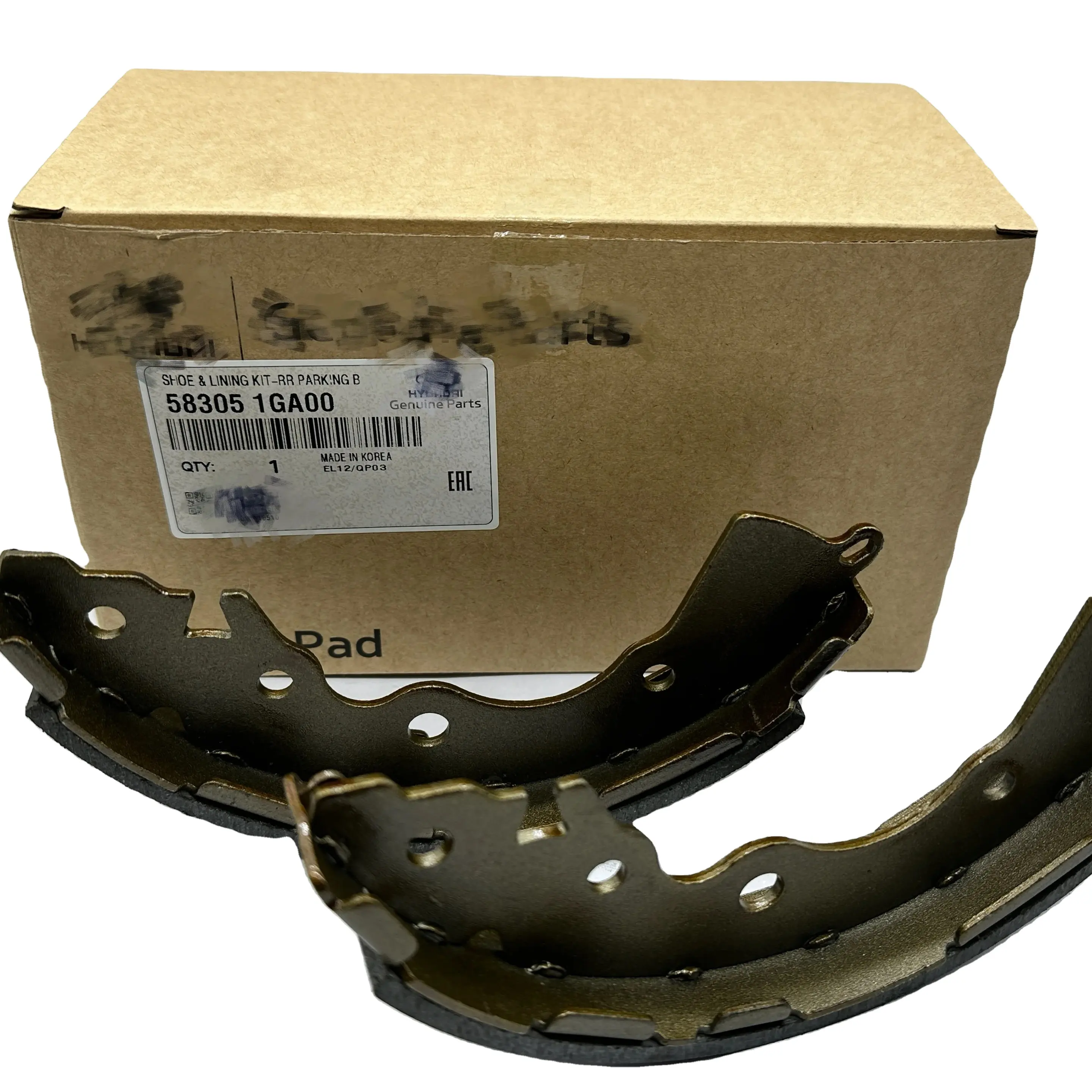 Cocok untuk Hyundai Accent suku cadang mobil OEM OEM OEM set brake shoe 58305 3XA00 583053XA00