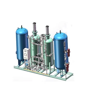 Générateur d'azote PSA de machine de production de gaz de haute pureté 99.99% N2 avec système de purification pour l'industrie électronique