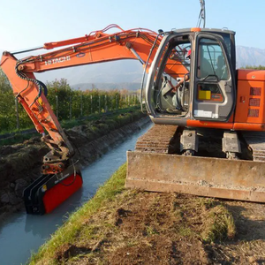 Mini Skid chỉ đạo Bộ nạp tập tin đính kèm nhà máy Giá xe nâng quét chổi với góc quay chổi quét bàn chải - Product Image 6