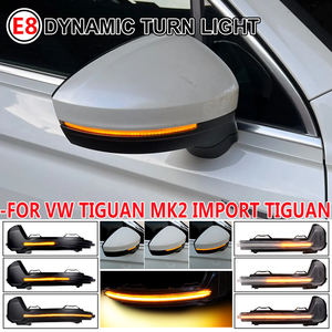 Indicador lateral de señal de giro LED dinámico, luz indicadora de espejo retrovisor automático para VW Tiguan <span class=keywords><strong>MK2</strong></span> 2017 2018 2020 <span class=keywords><strong>Touareg</strong></span> MK3 2019 - Product Image 4