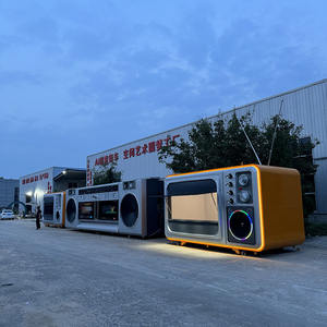 Vintage 1980s Look <span class=keywords><strong>TV</strong></span> <span class=keywords><strong>de</strong></span> gran tamaño <span class=keywords><strong>para</strong></span> Landmark y Kiosk 220V Aplicación <span class=keywords><strong>de</strong></span> alimentos - Product Image 3