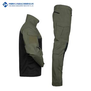 <span class=keywords><strong>Multicam</strong></span> Vert Olive Tactical Frog Suit Ripstop Camouflage Battlefield Uniform pour l'entraînement en plein air et les opérations sur le terrain - Product Image 5