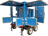 Purificateur d'huile de transformateur mobile HOPU résistant aux intempéries pour travaux extérieurs sur chantier