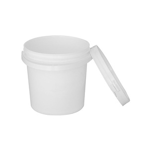 カスタムラベルクッキーアイスクリーム容器PP素材高気密1/2/3/4/5ガロンピーナッツバタープラスチックバケツ