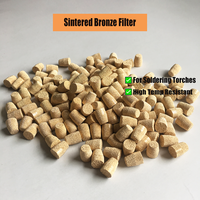 Elemen Filter Sintered Bubuk Tembaga 4*2.5mm yang Dapat Disesuaikan untuk Flamethrottling dan Tempering