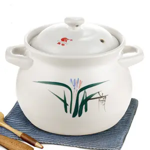 セラミック鍋調理器具陶器スープ & ストックポット調理器具鍋鍋パン家庭の台所用品
