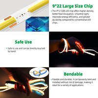 Cob Led Strip Fabricante 324led Flex 24V Cinta flexible Luces 3000K/4000K/6500K Cob Led Strip Light