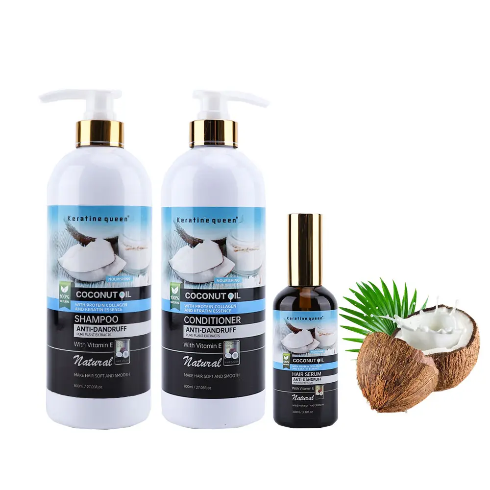 Etichetta all'ingrosso di fascia alta personalizzata shampoo e balsamo per agenti schiumogeni di distribuzione di gas organico naturale verde vegetariano