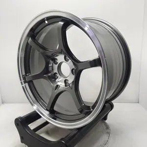 Chất Lượng Cao Hành Khách Tùy Chỉnh Giả Mạo Vành Cho BMW 16Inch 5X120 5X114 Nhôm Hyper Đen Hợp Kim Xe Bánh Xe Vành