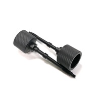 1/4 Inch Driepoot Montage Snelsluiting D Ring Sleuf Zeskant Verborgen Mini Spy Camera Roestvrij Staal Schroef