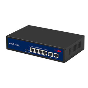 Cctv <strong>Switch</strong> <strong>4</strong> Port Unmanaged <strong>4</strong>+2 <strong>Network</strong> Poe <strong>4</strong> X 100M Port 2 X100M Uplink CCTV 6 Port Security Camera System - Product Image 5
