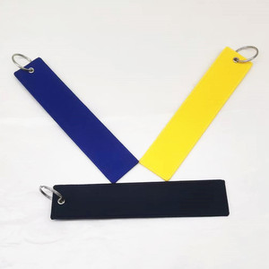 Llavero de poliéster jacquard tejido de alta calidad, correa duradera para coche/bolso/llaves de marca - Product Image 3