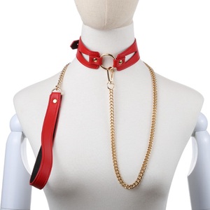 <span class=keywords><strong>BDSM</strong></span> Bondage restrizioni collare con guinzaglio per adulti SM gioca - Product Image 4