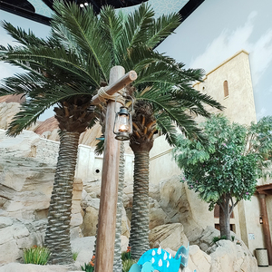 Palmera <span class=keywords><strong>artificial</strong></span> de grado comercial resistente a los rayos UV UAE Canary Date <span class=keywords><strong>Palm</strong></span> Palma hawaiana personalizada para el proyecto de Abu Dhabi - Product Image 3