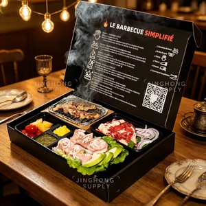 Caja de Aluminio y Plástico <span class=keywords><strong>para</strong></span> Barbacoa al Aire Libre con Logotipo Personalizado, Compartimento Integrado <span class=keywords><strong>para</strong></span> Carbón, <span class=keywords><strong>para</strong></span> Brochetas y Kebabs, Diseño Plegable, <span class=keywords><strong>para</strong></span> Uso en la <span class=keywords><strong>Cocina</strong></span> - Product Image 5