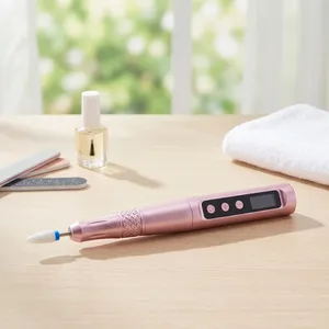Lime à ongles électrique portative de type stylo avec embout de ponçage, sans fil, légère, pour débutants, manucure à domicile - Product Image 1