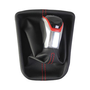 Poignée de levier de vitesses de voiture en cuir 5 6 vitesses ergonomique pour Seat Ibiza Mk5 2017 2025 - Product Image 5