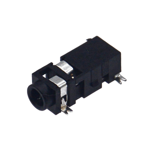 Conector Hembra PJ-208A de 2.5mm para Audio, Montaje Horizontal SMT de 4 Pines, Resistente a Altas Temperaturas - Product Image 3