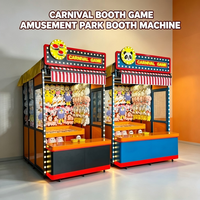 Stand de jeu de fête foraine : Lancer d'anneaux, Piscine à canards, Jouets LED colorés, Roues, pour centres commerciaux et événements scéniques
