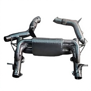 Collecteur d'échappement droit Novitec de haute qualité, adapté à la Ferrari F8, avec section complète et section de sortie en alliage de nickel. - Product Image 6
