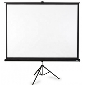 Écran de projection 2026 à succès avec support, écran de projection PVC 4K HD 100'' 4:3/16:9 pour projecteur de films - Product Image 6