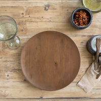 Assiettes de présentation rondes en plastique, style antique européen, faites à la main, pour la présentation de nourriture et de fruits, idéales pour les hôtels - Meilleures ventes